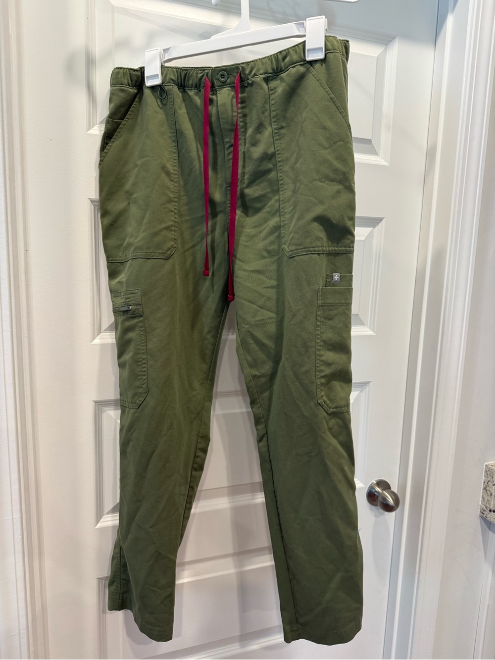 Figs Olive Scrub Pants